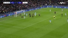 Gol de Haaland (6-0) en el Manchester City 7-0 RB Leipzig