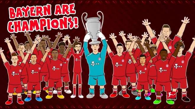 La Bundesliga Celebre La Victoire Du Bayern Munich Avec Des Fouilles A Messi Bale Et Ronaldo Football