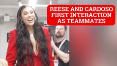 Chicago Sky release video of Angel Reese and Kamilla Cardoso's first interaction on WNBA Draft night