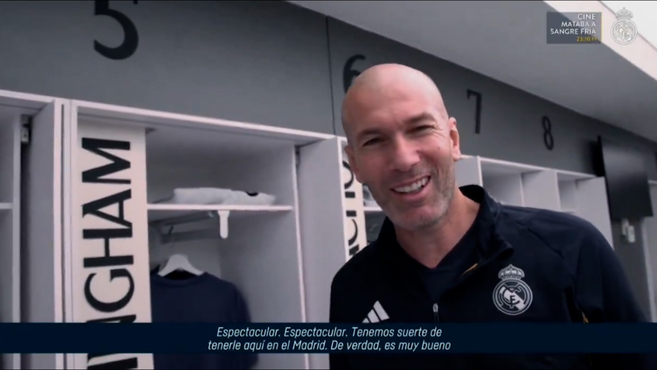 El aviso de Zidane cuando se sienta en la taquilla de Bellingham