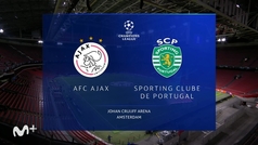 Champions League (Jornada 6): Resumen y goles del Ajax 4-2 Sporting de Portugal