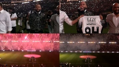 La dscola presentacin de Depay con el Corinthians: Estadio lleno, fuegos artificiales...