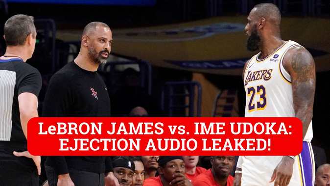 LeBron James smacks Suns player below belt in Lakers win, was it  intentional?