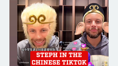 Stephen Curry unveils hilarious new characters in chinese TikTok Douyin during preseason tour