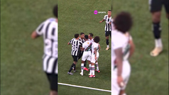 Viejos conocidos! Marcelo y Damin Surez se encaran en un partido entre Fluminense y Botafogo