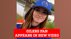 Oilers fan who flashed the crowd appears in new video 