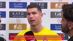 Cristiano Ronaldo tras batir el r�cord de goles en la Liga Saud�: "No me lo esperaba"
