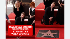 Macaulay Culkin receives his star on the walk of fame with emotional and moving ceremony