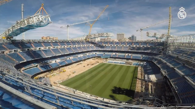 Real Madrid - La Liga: The new Estadio Santiago Bernabeu logistics tunnel | MARCA in English