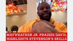 Floyd Mayweather Jr. praises Gervonta Davis and highlights the skills of Shakur Stevenson