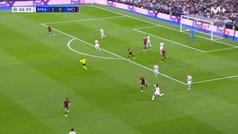 Gol de De Bruyne (1-1) en el Real Madrid 1-1 Manchester City