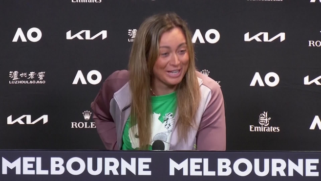 Paula Badosa: "Verme al nivel actual me cuesta aceptarlo un poco"