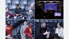 El Media Day del Juego 2 de las Finales de la NBA