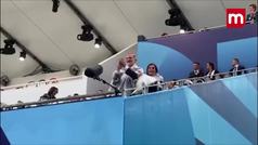El rey Felipe y la reina Letizia vibran con la delegacin espaola en los Juegos Olmpicos
