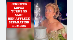 Jennifer Lopez celebrates her 55th birthday amid separation rumors with Ben Affleck