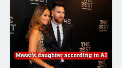 This is how Messi and Antonela's daughter would look like according to AI