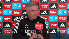 Ancelotti, sobre Gil Marín: "He oído algo... No quiero hablar más de esto"
