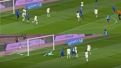 El primer gol de Tello en Arabia