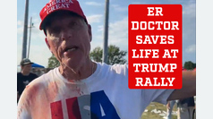 ER doctor saves life of person shot at Donald Trump rally in Pennsylvania