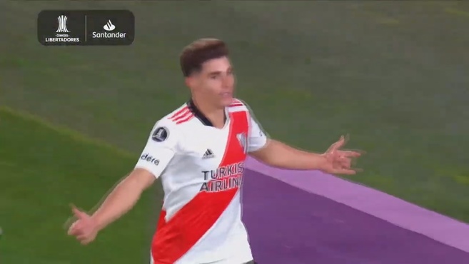 Monumental Julin lvarez: mete seis goles a Alianza Lima y pasa a la historia de River Plate!! thumbnail