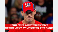John Cena announces his WWE retirement in the ring at Money in the Bank with deep sadness