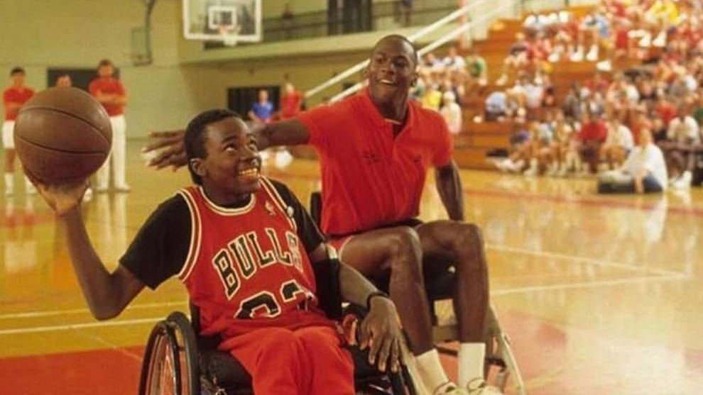 Michael jordan de niño sales