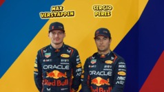Checo Pérez y Max Verstappen se divierten con retos previo al GP de Japón
