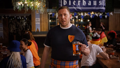 La divertida publicidad de una cerveza para apoyar a Escocia ante Alemania
