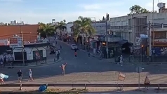 Varios aficionados argentinos protagonizaron un tiroteo durante la celebracin