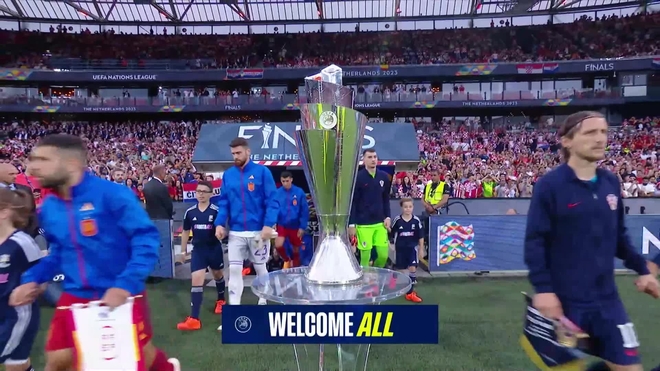 Nations League (Final): Resumen y mejores jugadas del Croacia 0-0 España