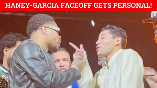 Ryan Garcia face-off with Devin Haney gets personal: "You're drunk!"