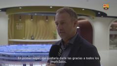 Hansi Flick, nuevo entrenador del FC Barcelona: "Es un gran honor y un sueo"