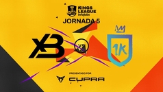 Kings League Infojobs: XBuyer Team 3-2 1K FC, resúmen y goles del partido