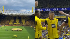 As� fue la emotiva despedida del Borussia Dortmund a Marco Reus: tifo, ovaci�n y pasillo