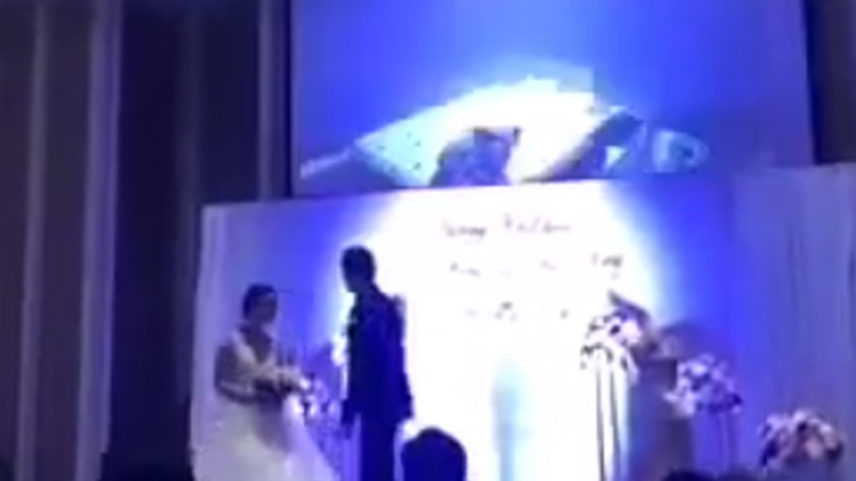 Un novio cornudo emite en la boda un vídeo sexual de la novia con su cuñado Marca