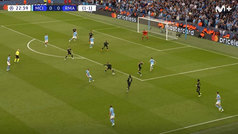 Gol de Bernardo Silva (1-0) en el Manchester City 4-0 Real Madrid