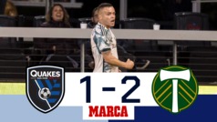 "Cabecita" Rodrguez gives the victory to the Timbers I San Jos 1-2 Portland I Highlights and goals