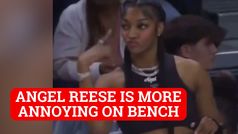 Angel Reese annoys Chicago Sky opponents from the bench while injured