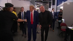 Donald Trump se presenta en UFC 302 y desata la locura