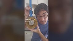 La medalla de oro casera de Jordi Cruz en homenaje a Carolina Marn