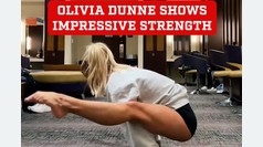 Olivia Dunne showcases her strength and athleticism on TikTok