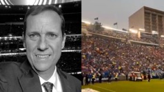 Paco Villa recibe homenaje en Cruz Azul vs. Pumas con sus mejores narraciones en sonido del estadio