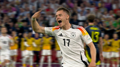 Gol de Wirtz (1-0) en el Alemania 5-1 Escocia