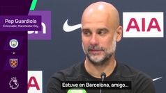 Guardiola revela la clave de su xito: "Estuve en Barcelona, amigo"