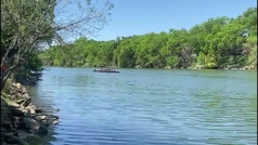 Rowing team shot at in the middle of a race: bullets hit the water