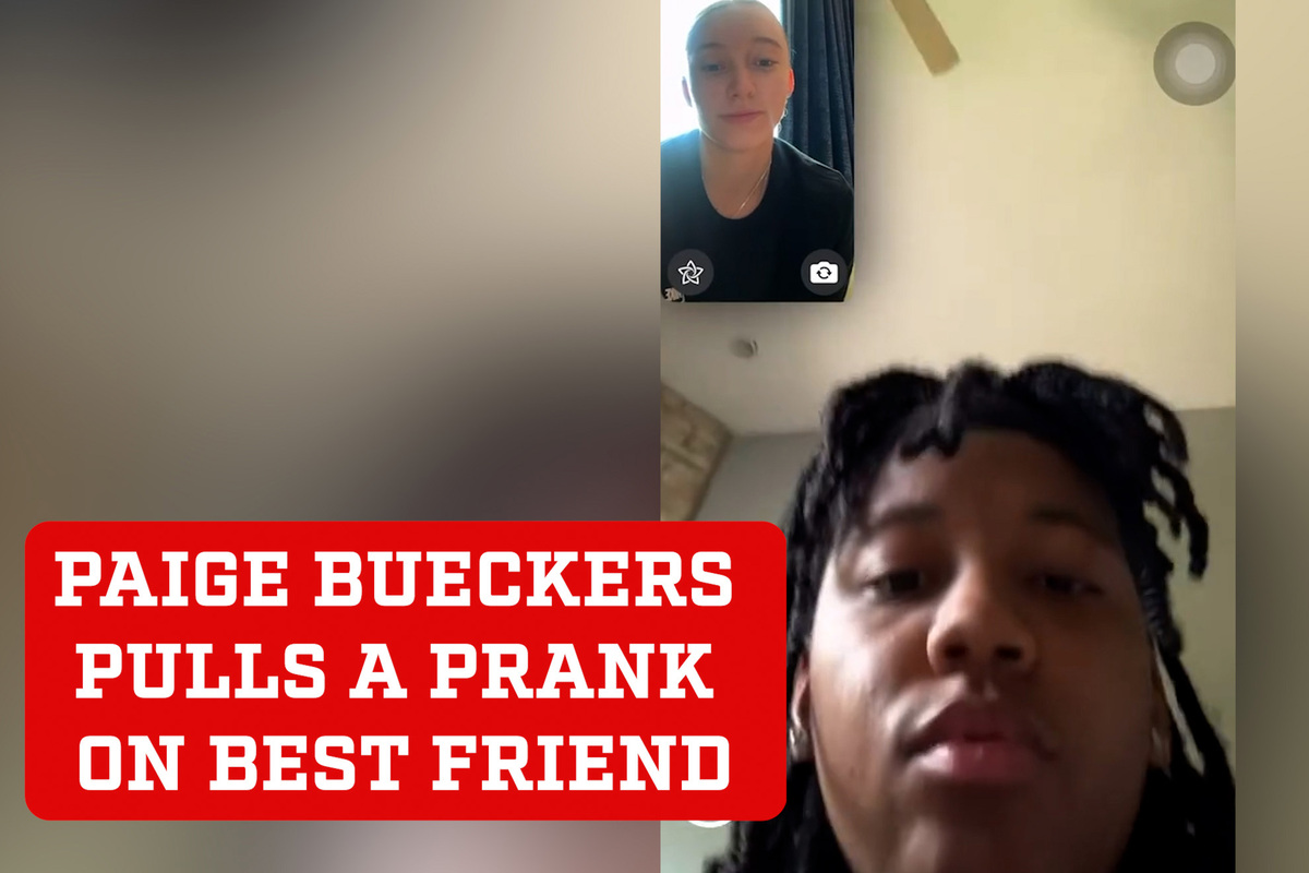 Paige Bueckers pulls a disgusting prank on her best friend - MARCA TV  English