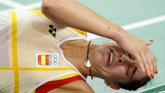 Carolina Marn vuelve a lesionarse y se marcha de la semifinal entre lgrimas