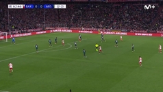 Gol de Kimmich (1-0) en el Bayern Munich 1-0 Arsenal