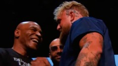 Mike Tyson y Jake Paul se vieron las caras en la conferencia previo a su pelea del 20 de julio