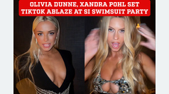 Olivia Dunne and Xandra Pohl set TikTok ablaze with dance moves at SI Swimsuit Party
